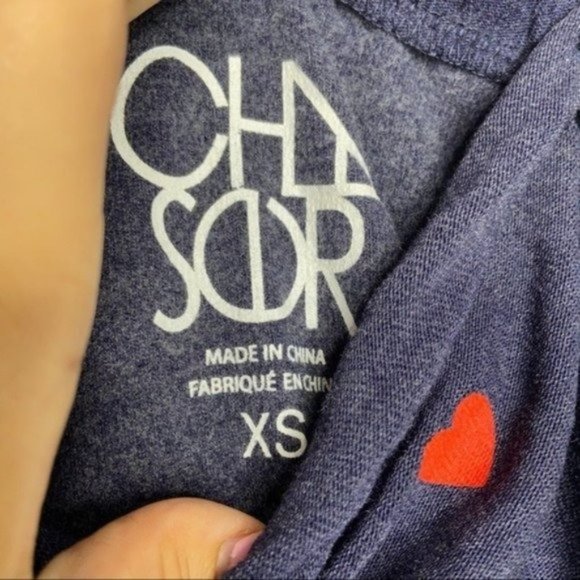 Chaser Avalon Red Heart Sweatpants Size XS NWT - Picture 8 of 9